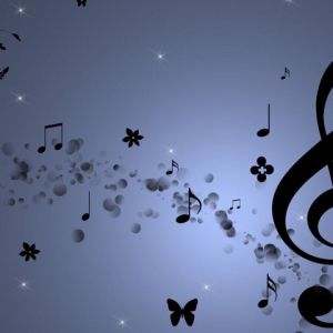 Note Musicali e Fiori