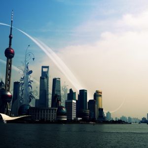 Skyline di Shanghai