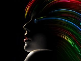 Ritratto Astratto Colorato - wallpaper preview