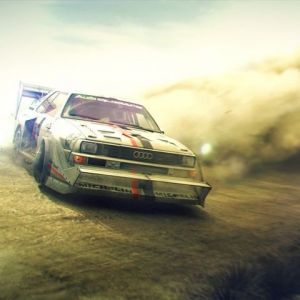 Audi Rally Car in Azione
