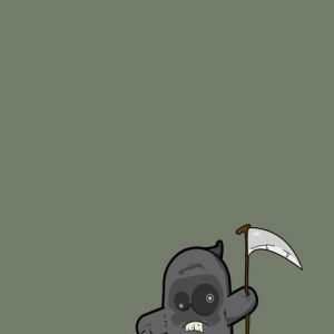 Illustrazione del Grim Reaper Carino