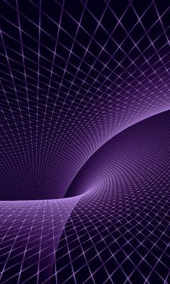 Design Astratto Viola a Rete