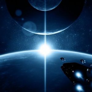 Scena Spaziale Cosmica