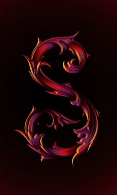 Lettera S Elegante - wallpaper preview