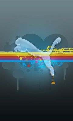 Design Astratto del Logo Puma - wallpaper preview