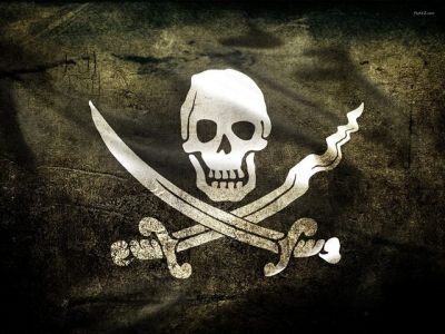 Teschio e Ossa da Pirata - wallpaper preview