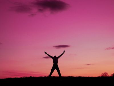 Silhouette al Tramonto - wallpaper preview