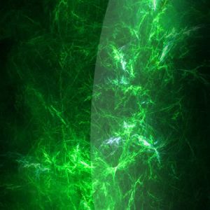 Design Frattale Astratto Verde