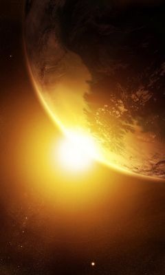 Alba sulla Terra