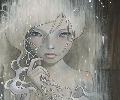 Arte della Ragazza Mistica - wallpaper preview