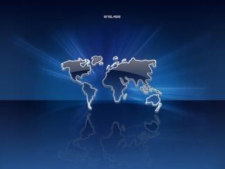Design Astratto della Mappa del Mondo - wallpaper preview