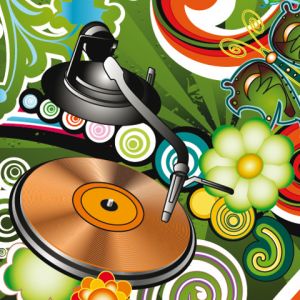 Arte Vinyl Colorato Musicale