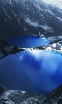 Stupefacenti Laghi Blu in Montagna