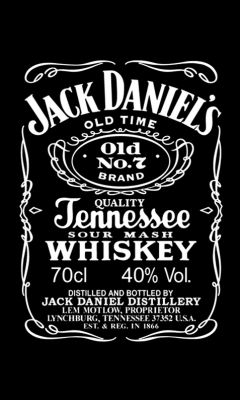 Etichetta Jack Daniel's Whiskey - wallpaper preview