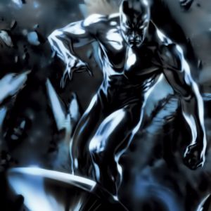 Arte Cosmica del Silver Surfer