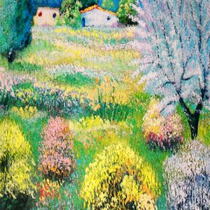 Paesaggio Primaverile Vivace