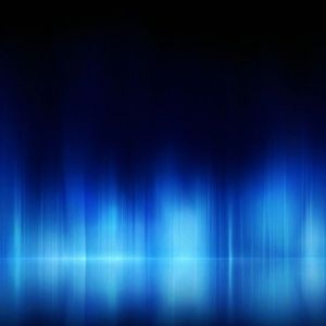 Onde di Luce Astratte Blu