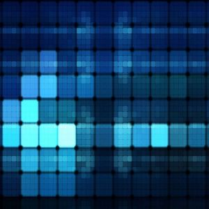 Pattern Astratto Blu