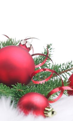 Palle di Natale Rosse - wallpaper preview