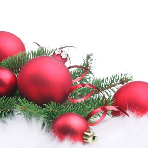 Palline di Natale Rosse