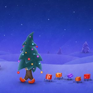 Avventura dell'Albero di Natale Carino
