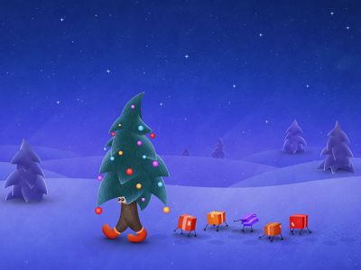 Avventura dell'Albero di Natale Carino - wallpaper preview