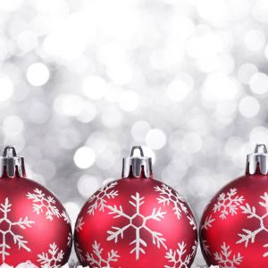Palline di Natale Rosse