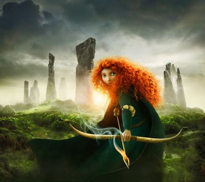 Principessa Merida di Ribelle - wallpaper preview