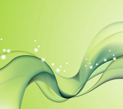 Onde Astratte Verdi - wallpaper preview