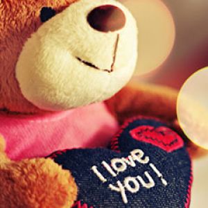 Orsetto Carino con Cuore