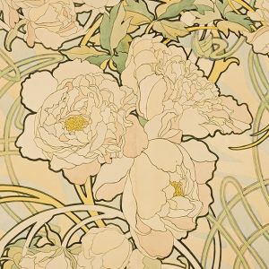 Design Floreale Art Nouveau