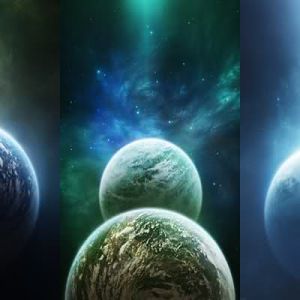 Sfondo Pianeti Galattici