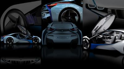 BMW i8 Concetto - wallpaper preview