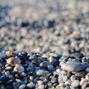 Ciottoli sulla Spiaggia