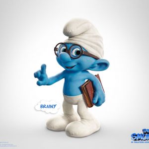 Personaggio Brainy Puffo