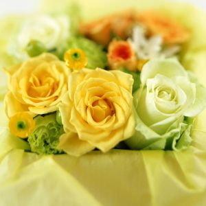Bellissimo Mazzo di Rose Gialle