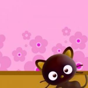 Gatto Cartone Animato Carino