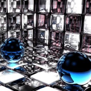 Riflessione Astratta Lucida