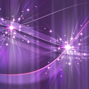 Design Astratto Viola con Glitter