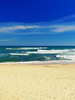 Belle Onde di Spiaggia - wallpaper preview