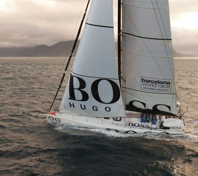 Yacht Hugo Boss - wallpaper preview