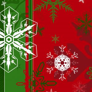 Fiocchi di Neve Colorati di Natale