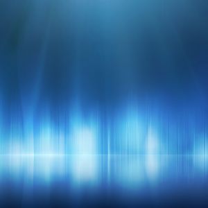 Sfondo Blu Astratto di Luce