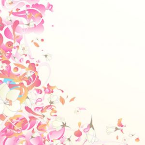 Design Astratto Floreale Colorato