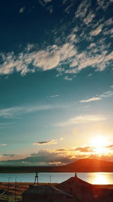 Stupenda Sunset sul Lago - wallpaper preview