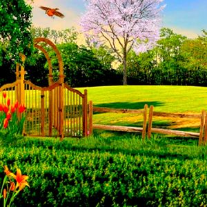 Bellissimo Giardino Primaverile