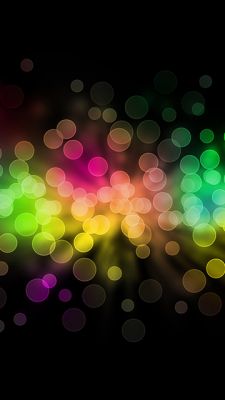 Sfondo Bokeh Colorato