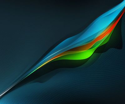 Onde Astratte Colorate - wallpaper preview