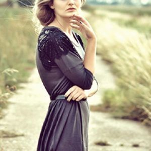 Modella di Moda Elegante