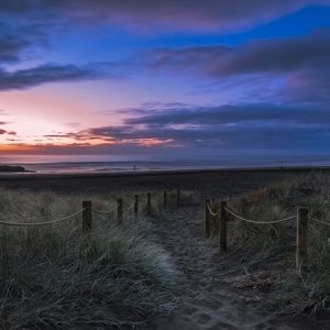 Tramonto Sereno sulla Spiaggia
